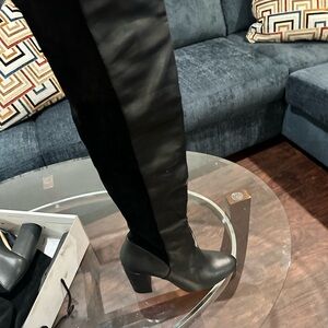 Brand New! Aldo knee high boots 
Leather and suede